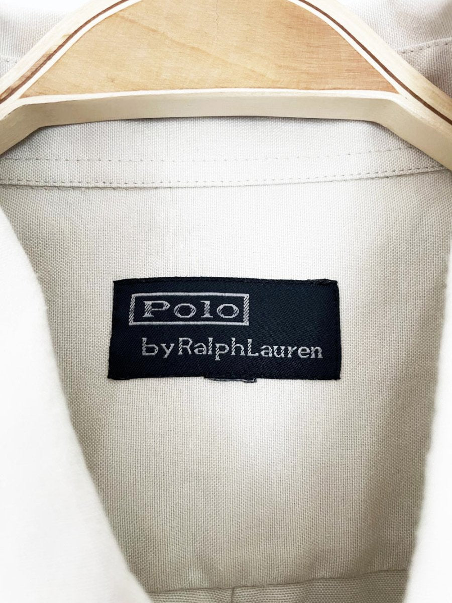 vintage polo ralph lauren sporty prep cropped shirt | rework - good market thrift store
