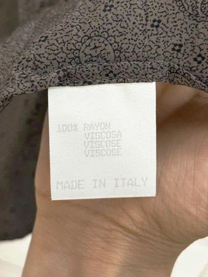 vintage pronto - uomo paisley flowy dress shirt | made in Italy - good market thrift store