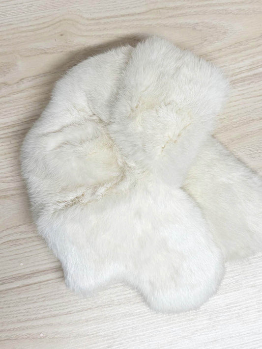 vintage rabbit fur trapper hat - good market thrift store