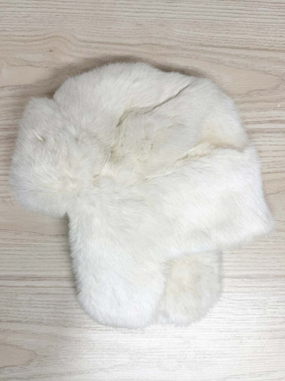 vintage rabbit fur trapper hat - good market thrift store