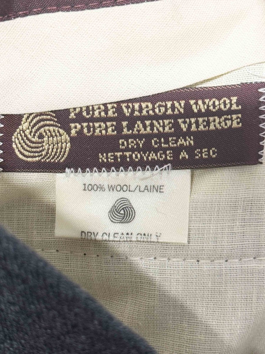 vintage ralph lauren chaps 100% wool pleated trousers | made in Canada - good market thrift store