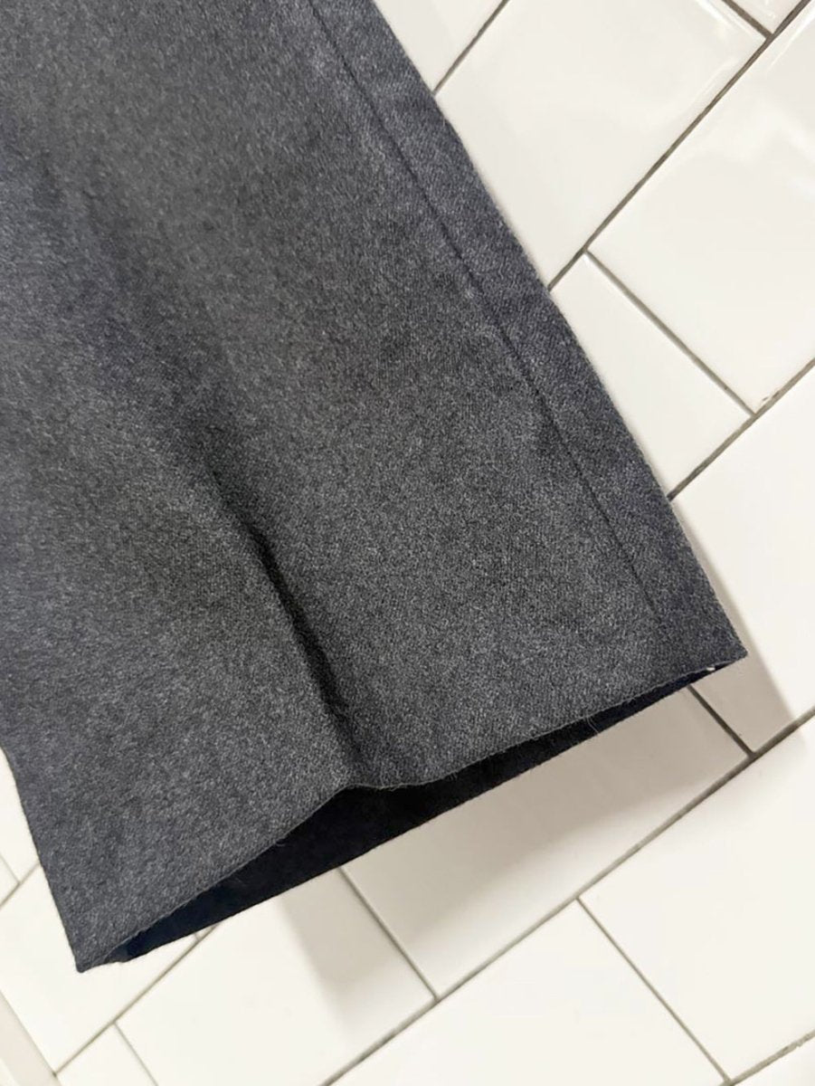 vintage ralph lauren chaps 100% wool pleated trousers | made in Canada - good market thrift store