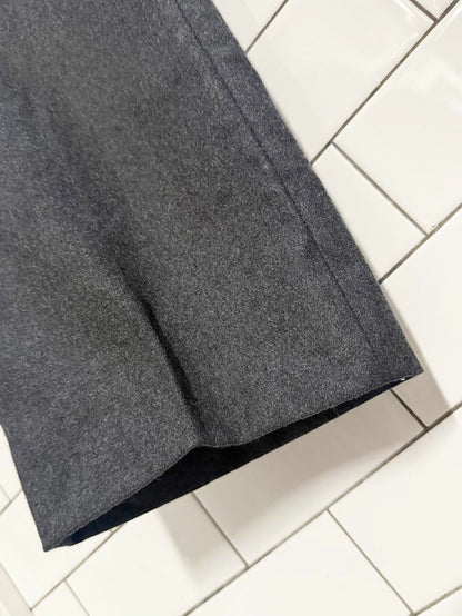 vintage ralph lauren chaps 100% wool pleated trousers | made in Canada - good market thrift store