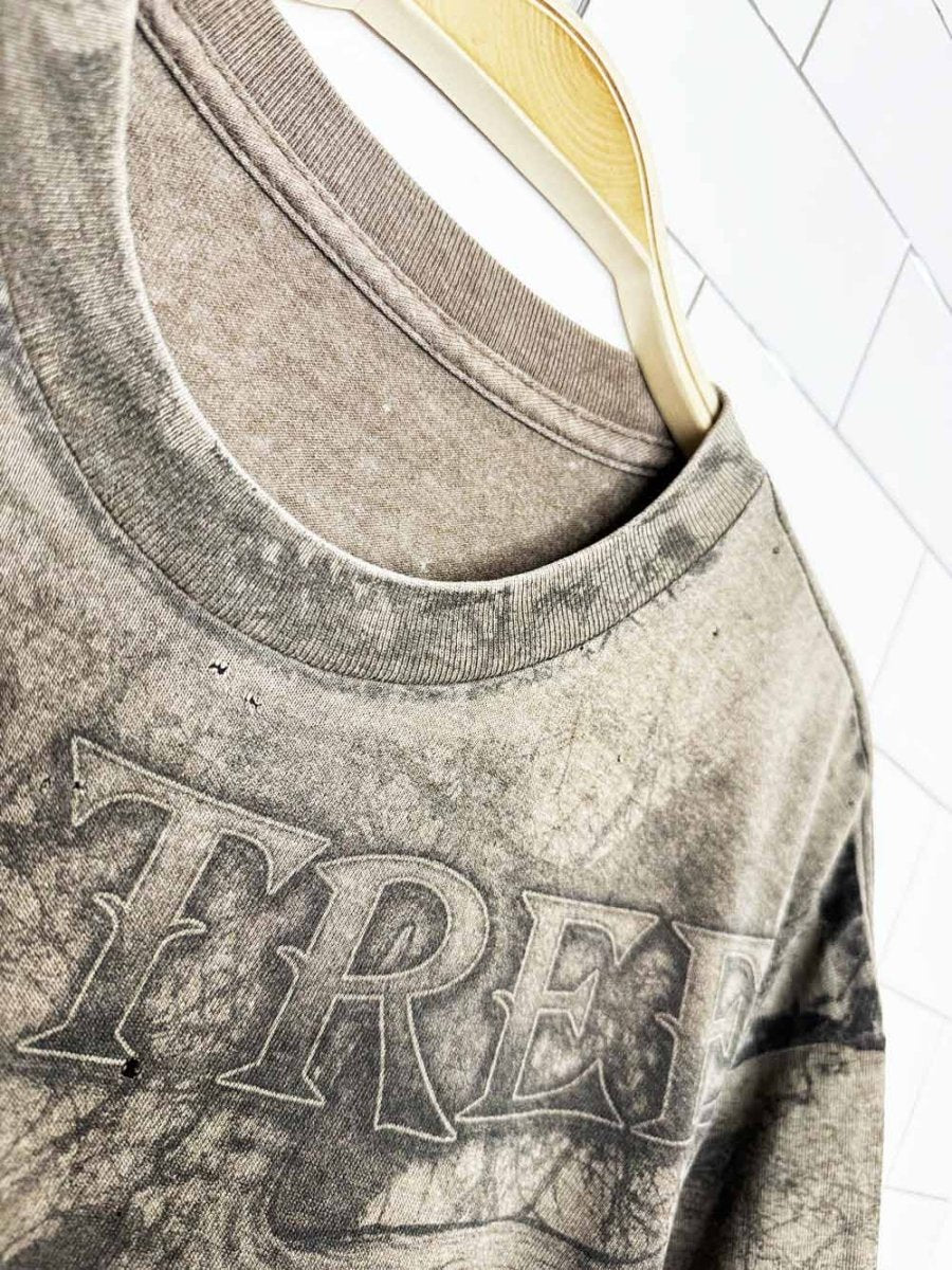 vintage realtree camo skull all over printed tee - good market thrift store