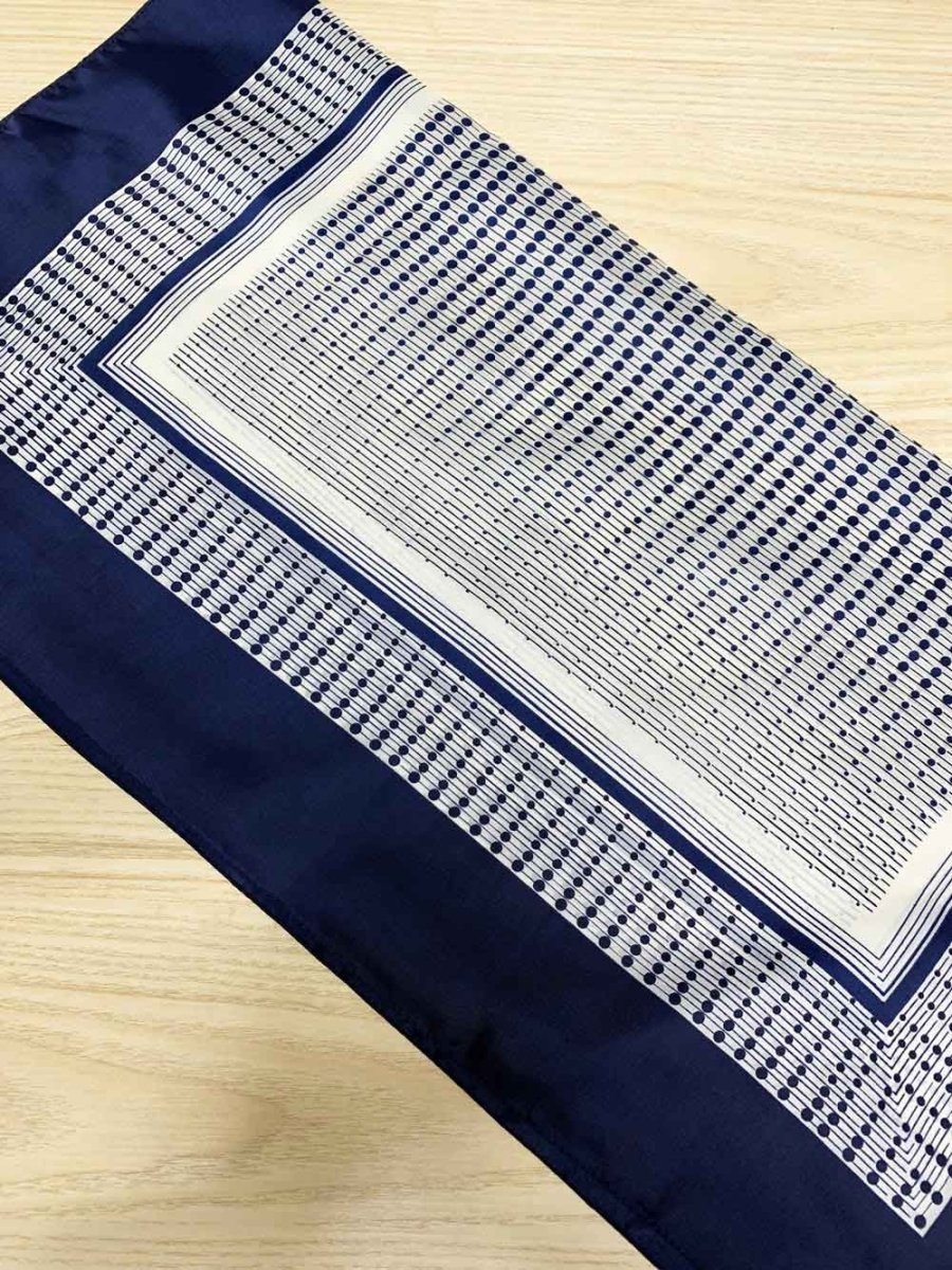 vintage retro square scarf - good market thrift store