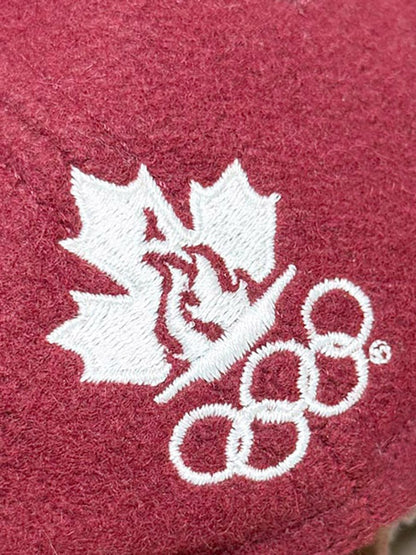 vintage roots 2002 olympic games wool - blend cap | made in Canada - good market thrift store