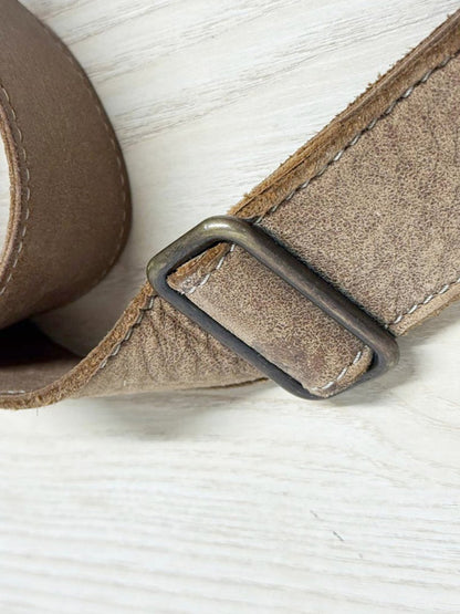 vintage roots leather crossbody bag | made in Canada - good market thrift store