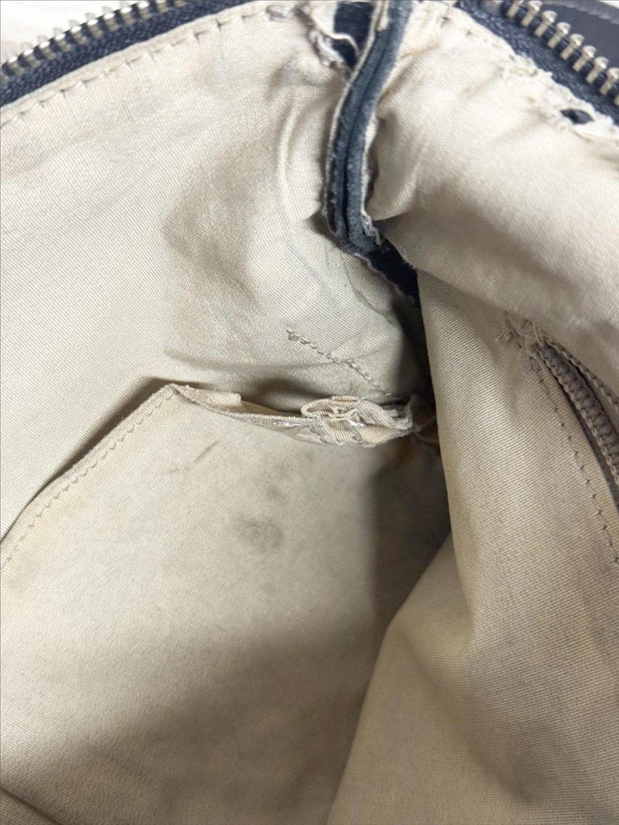 vintage roots leather venetian tribe crossbody bag - good market thrift store