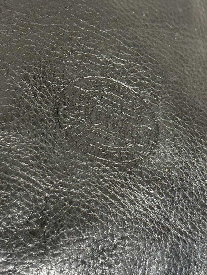 vintage roots leather venetian tribe crossbody bag - good market thrift store