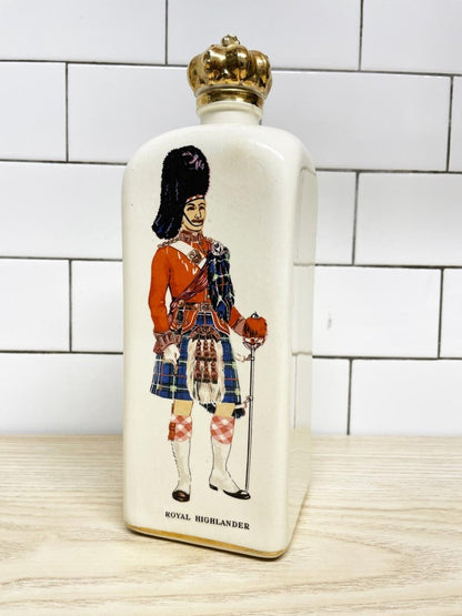 vintage royal highlander decanter | british accents by swank - good market thrift store