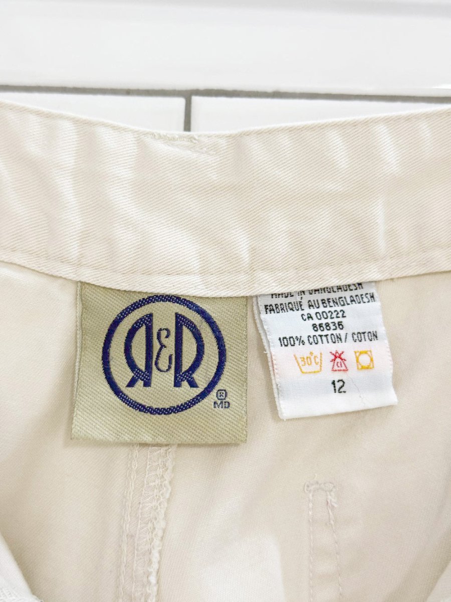 vintage R&R velcro granola cargo shorts - good market thrift store