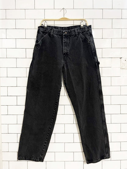 vintage rustler faded carpenter jeans - good market thrift store