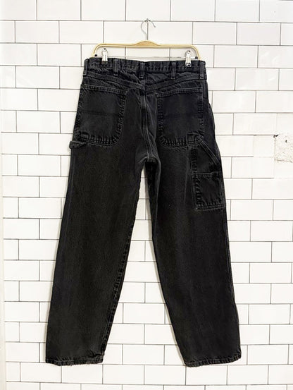 vintage rustler faded carpenter jeans - good market thrift store