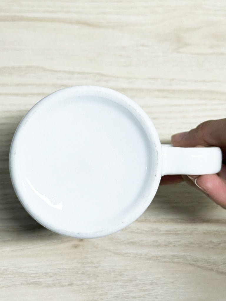 vintage santa pulls the sleigh holiday mug - good market thrift store