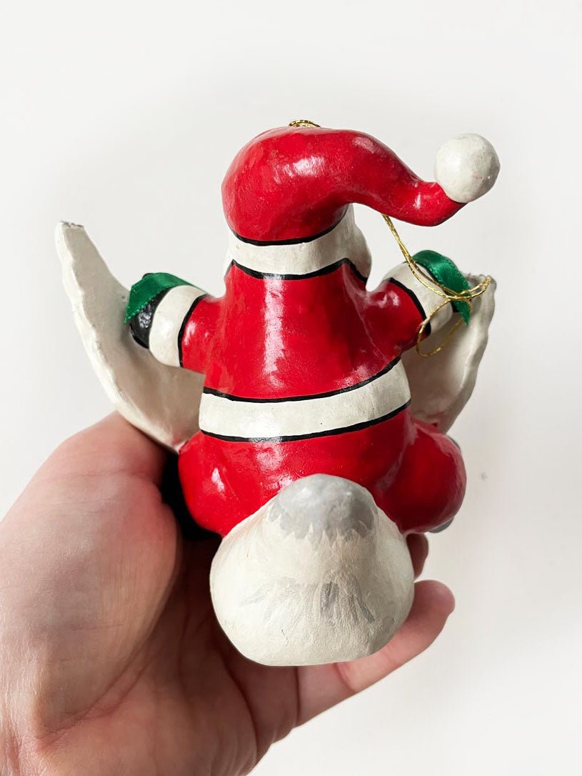 vintage santa riding animals ornaments | made in Philippines - good market thrift store