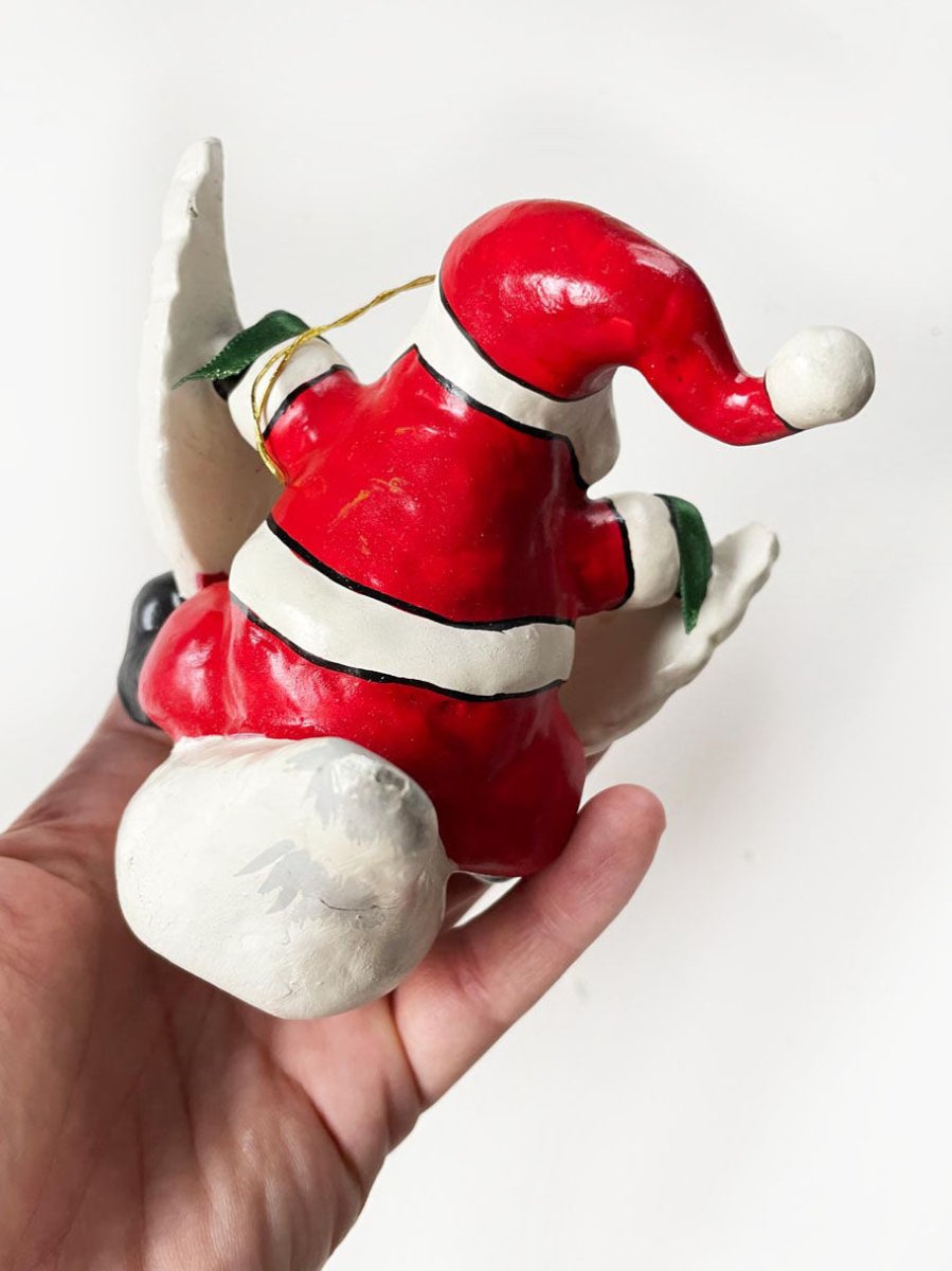 vintage santa riding animals ornaments | made in Philippines - good market thrift store