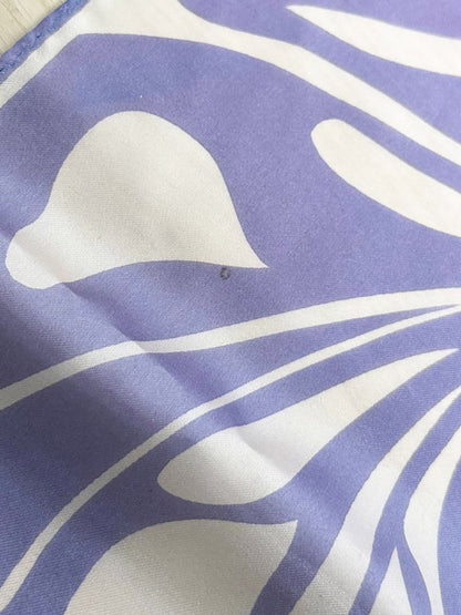 vintage satin retro square scarf | hand - rolled edge - good market thrift store