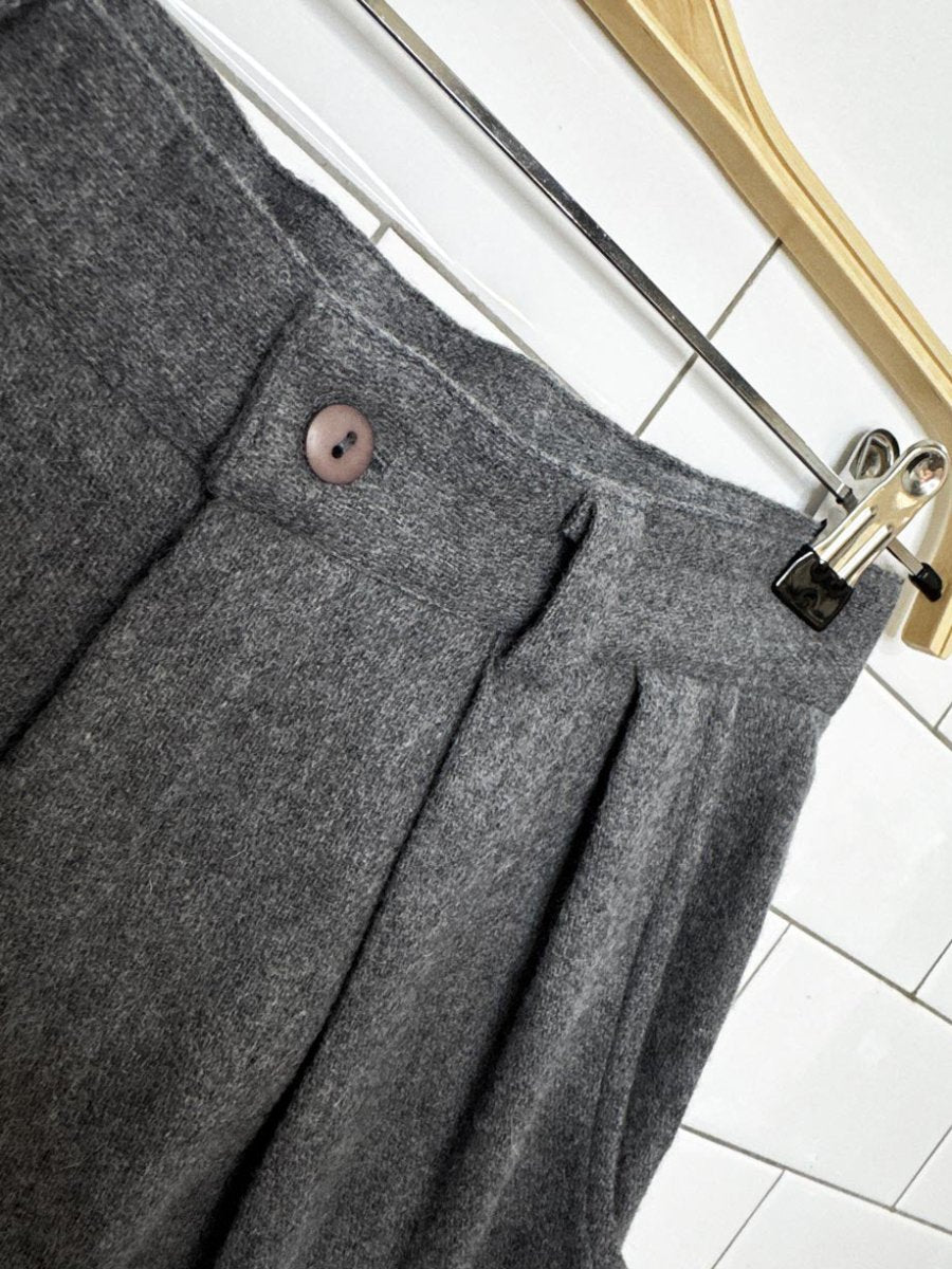 vintage savannah 100% wool pleated trouser shorts |. made in USA - good market thrift store