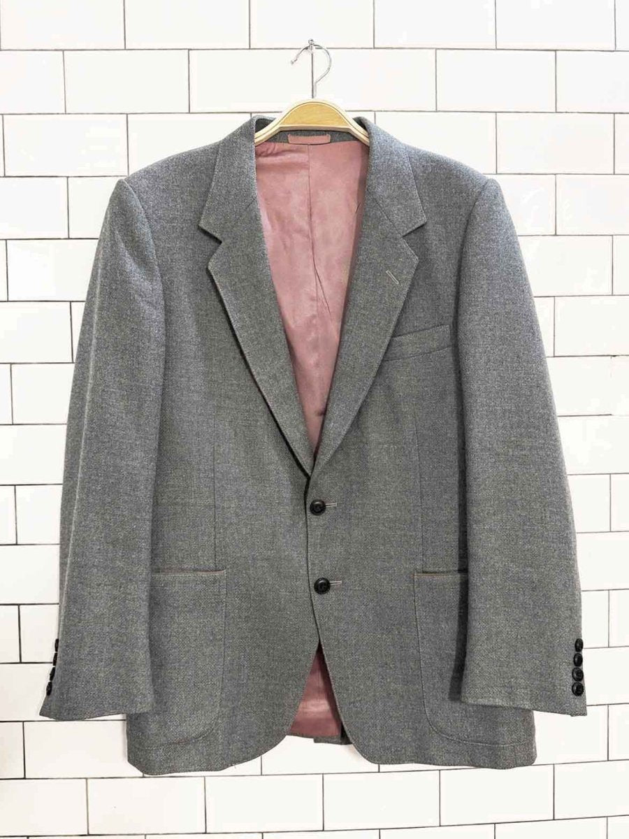 vintage sears 100% wool blazer | made in Canada - good market thrift store