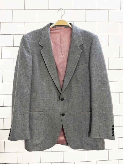 vintage sears 100% wool blazer | made in Canada - good market thrift store