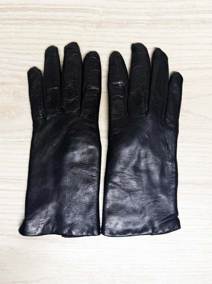 vintage sears lambskin leather gloves | rabbit fur lining | made in Italy - good market thrift store
