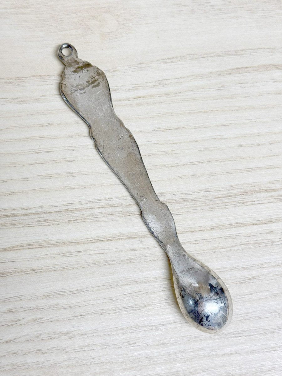 vintage silver 1/4 teaspoon | coffee stir spoon - good market thrift store