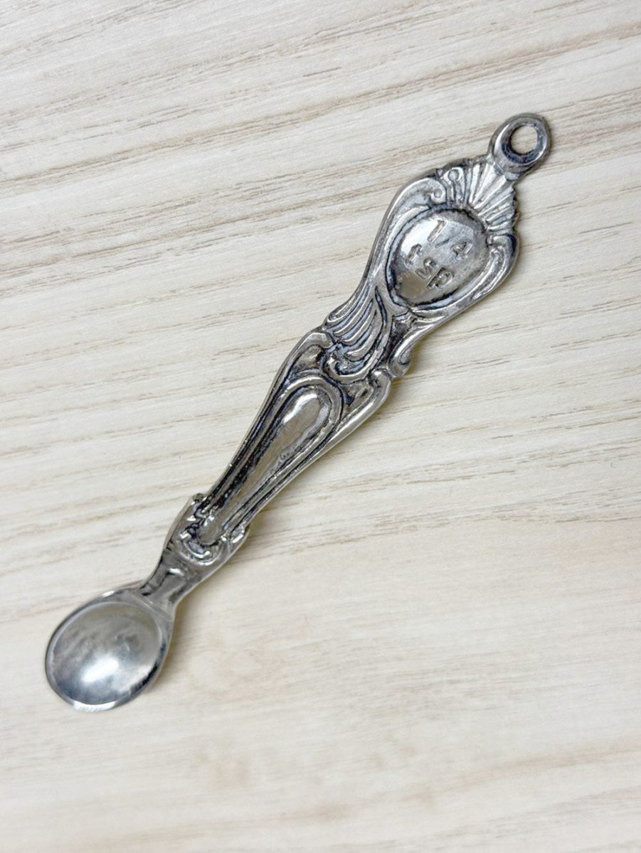 vintage silver 1/4 teaspoon | coffee stir spoon - good market thrift store