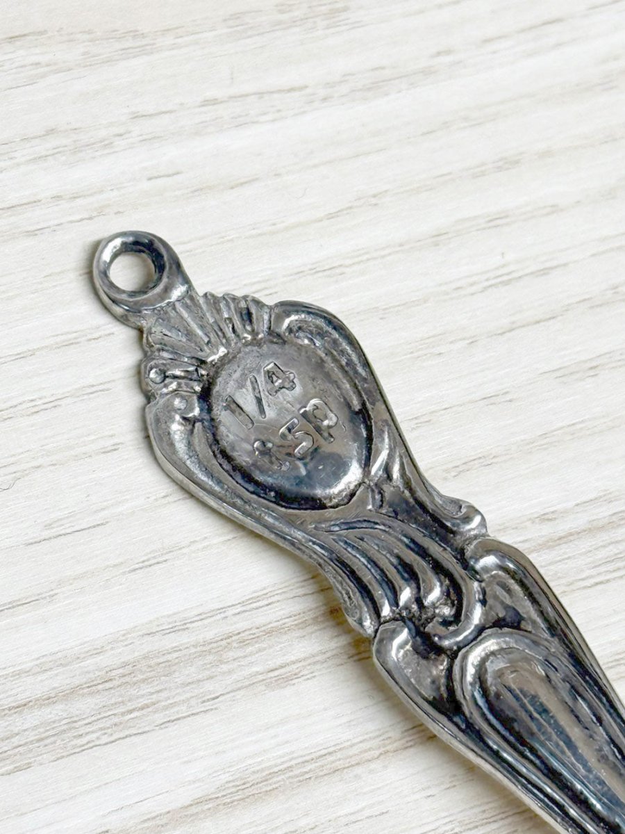 vintage silver 1/4 teaspoon | coffee stir spoon - good market thrift store