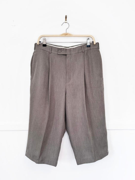 vintage slates basics tailored bermuda short | rework - good market thrift store