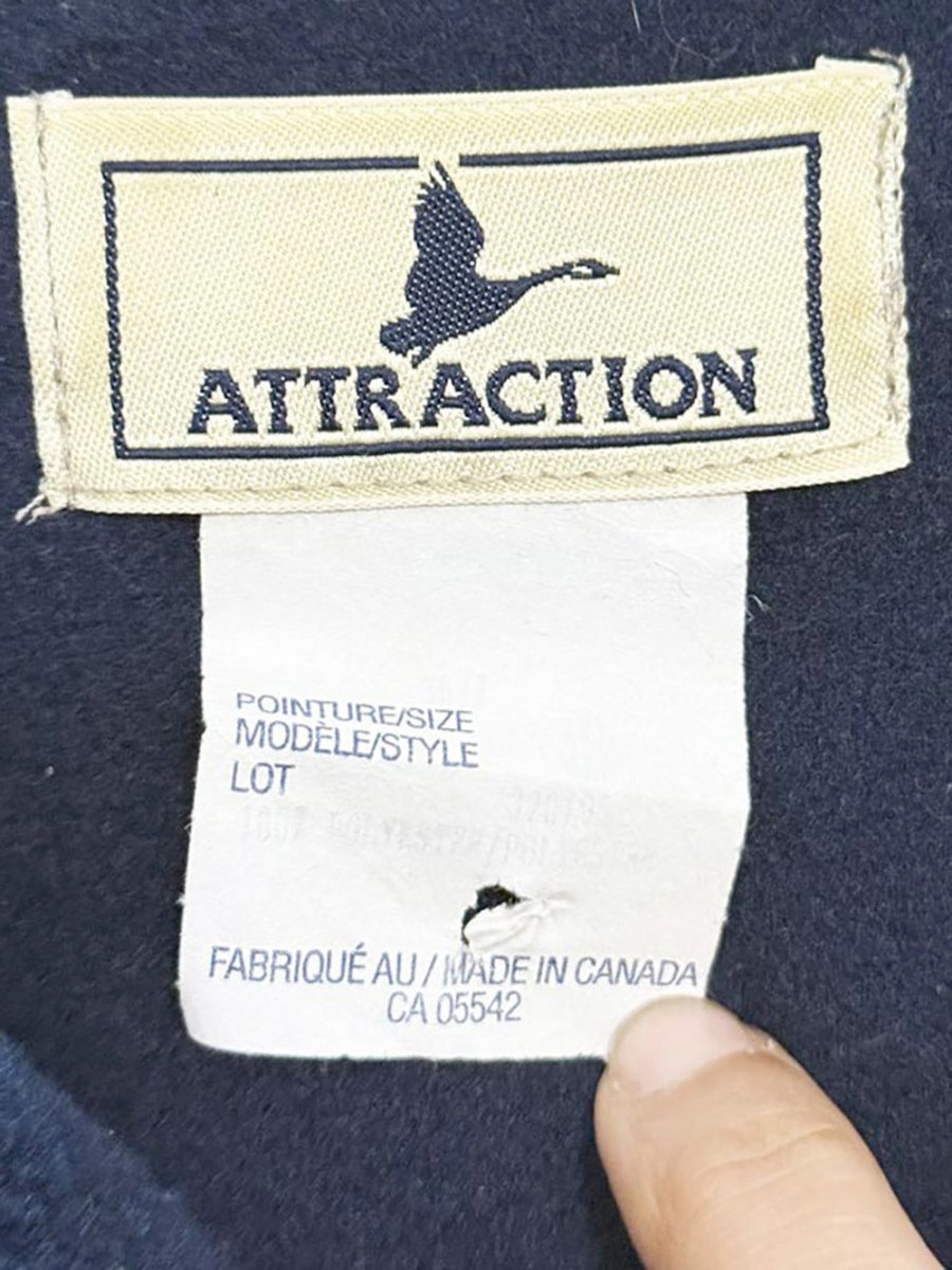 vintage st andrews by the sea fleece half zip sweatshirt | attraction | made in Canada - good market thrift store