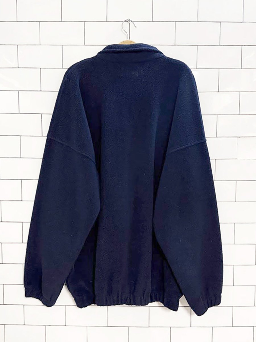 vintage st andrews by the sea fleece half zip sweatshirt | attraction | made in Canada - good market thrift store