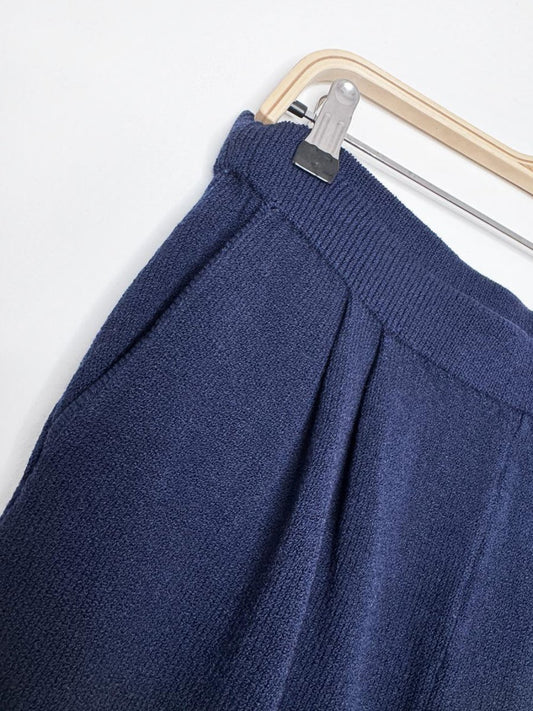 vintage st john wool knit pleated pant - good market thrift store