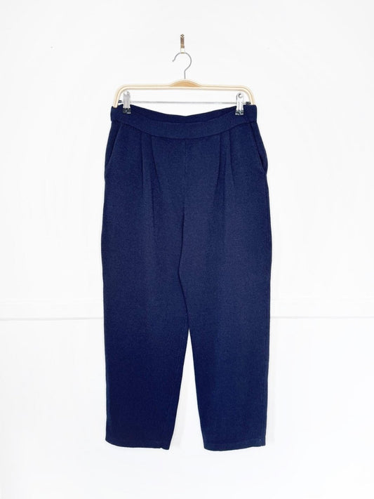 vintage st john wool knit pleated pant - good market thrift store
