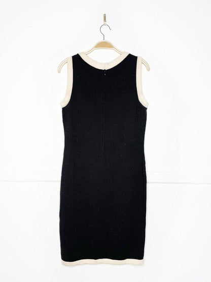 vintage st john wool sleeveless knit dress | made in USA - good market thrift store