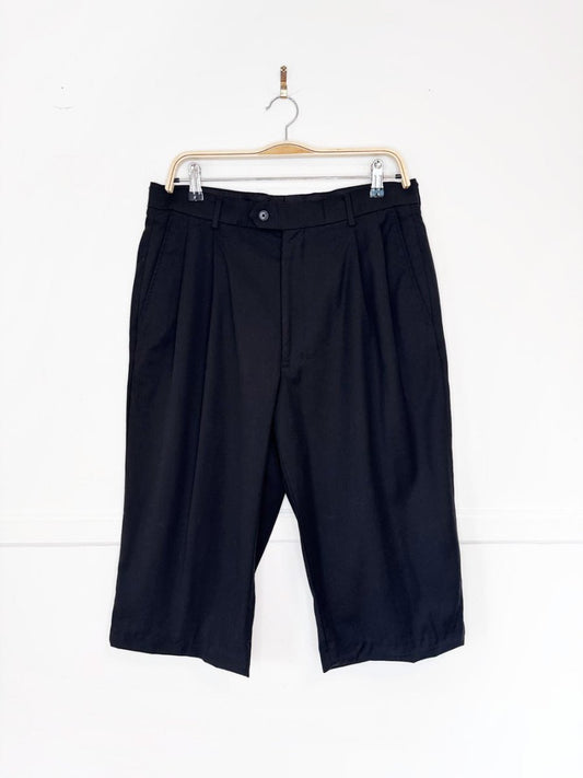 vintage stafford 100% wool tailored bermuda short | rework - good market thrift store