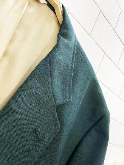 vintage stafford wool - blend crest - button blazer | made in USA - good market thrift store