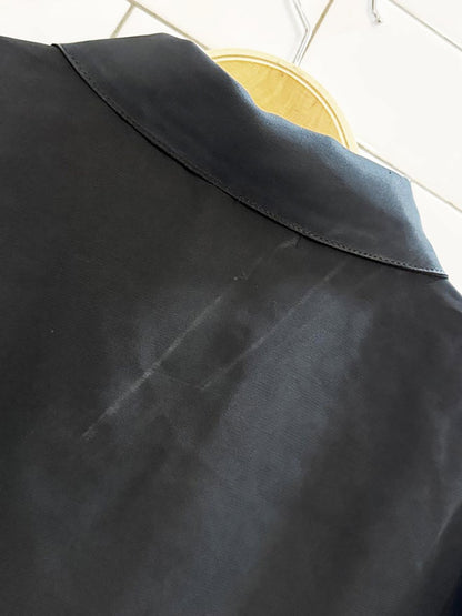 vintage style rite blouse full button poly blouse | made in Canada - good market thrift store