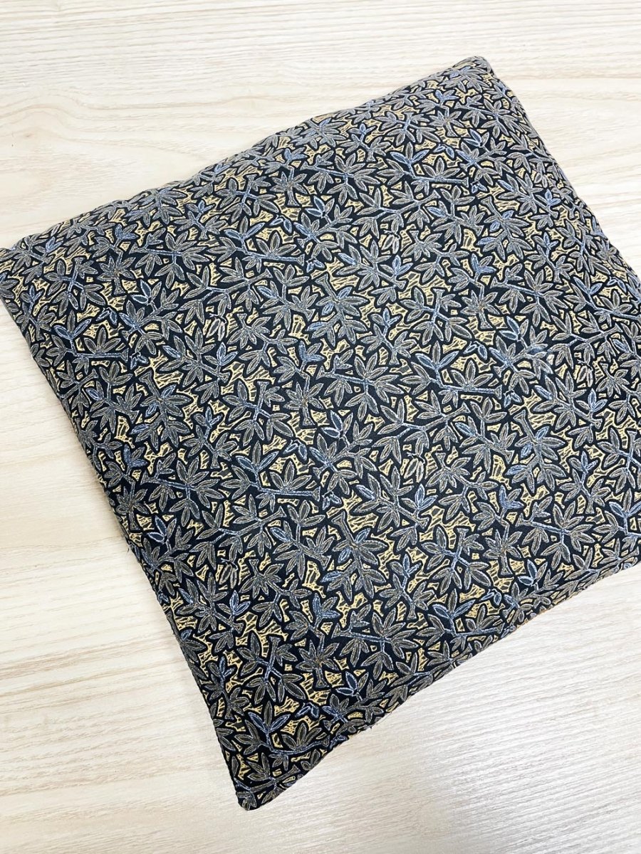 vintage swedish embroidered twist stitch throw pillow - good market thrift store