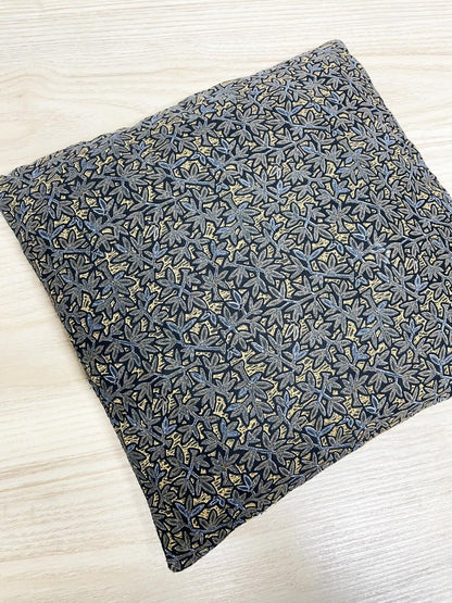 vintage swedish embroidered twist stitch throw pillow - good market thrift store