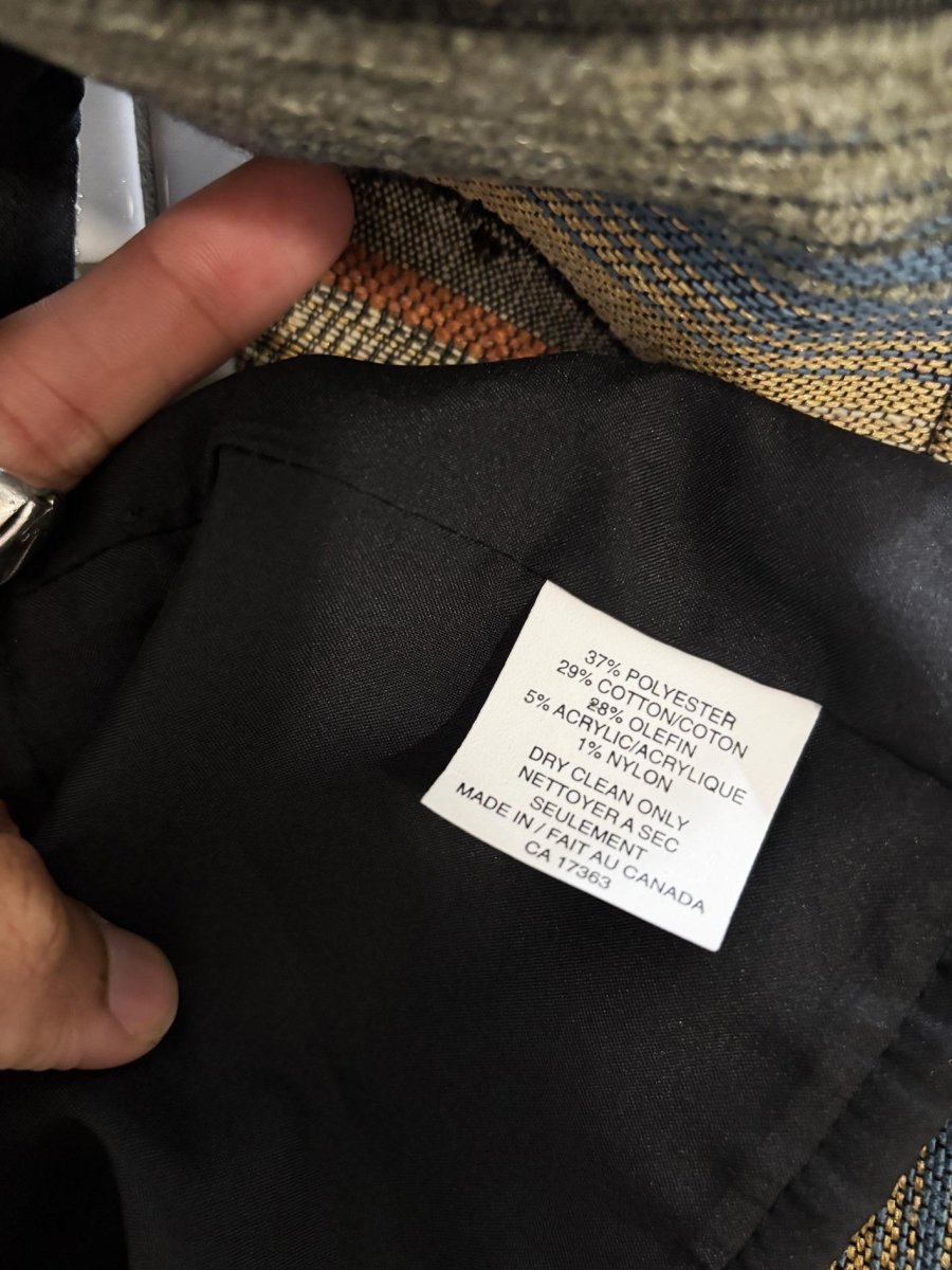 vintage sweetgrass concho western woven vest - good market thrift store