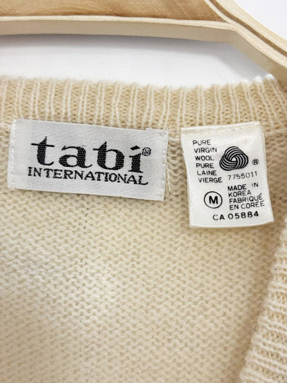 vintage tabi 100% wool argyle knit vest - good market thrift store