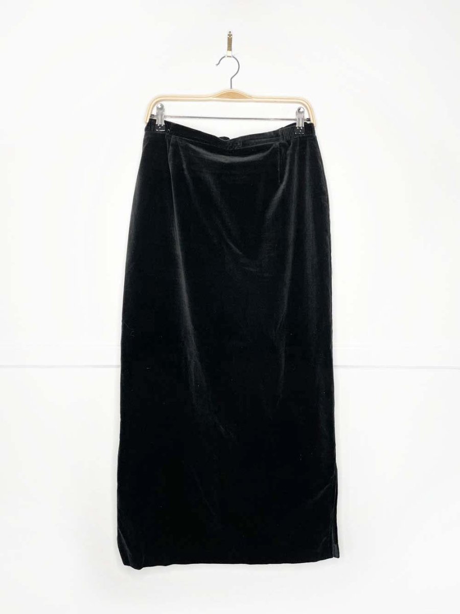 vintage tanfjay velvet maxi skirt - good market thrift store