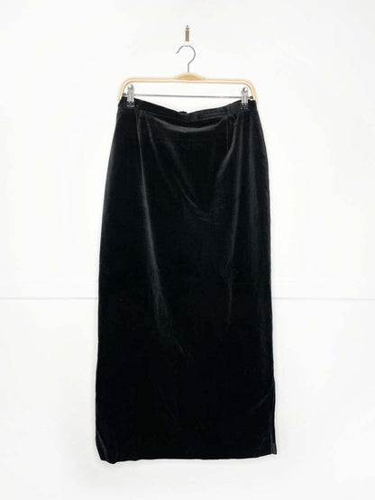 vintage tanfjay velvet maxi skirt - good market thrift store
