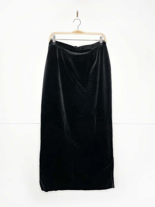 vintage tanfjay velvet maxi skirt - good market thrift store