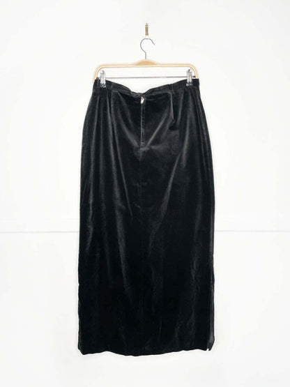vintage tanfjay velvet maxi skirt - good market thrift store