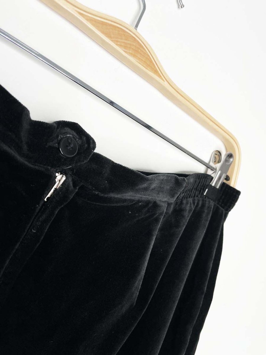 vintage tanfjay velvet maxi skirt - good market thrift store