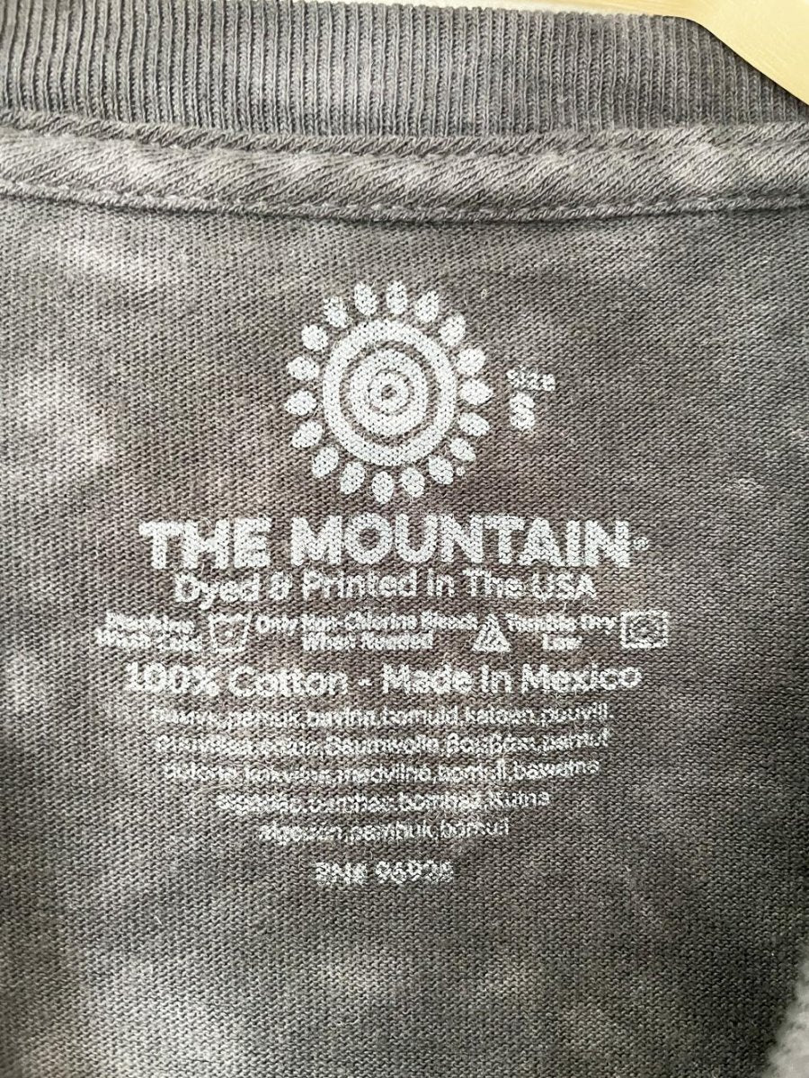 vintage the mountain cow face tie dye tee | made in USA - good market thrift store