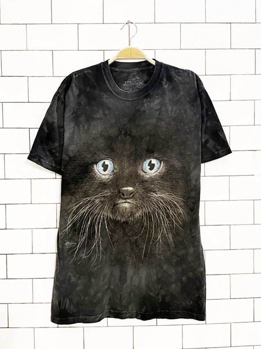 vintage the mountain seal face graphic tee | made in USA - good market thrift store