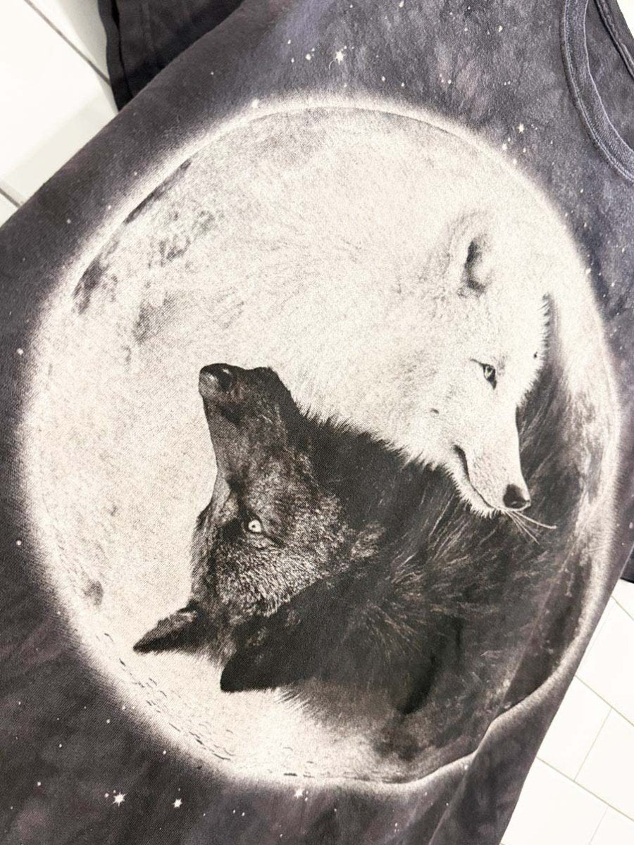 vintage the mountain wolf yin yang moon tee | michael mcgloin - good market thrift store