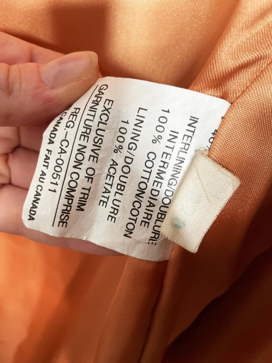 vintage tissavel france faux fur mink jacket - good market thrift store